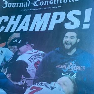 Ajc Braves World Series win